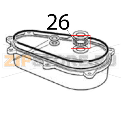 Cuscinetto a rullini Scotsman MF 46 AS Cuscinetto a rullini Scotsman MF 46 ASЗапчасть на деталировке под номером: 26