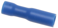 СИНЕЕ ГНЕЗДО С ПЛОСКИМИ КОНТАКТАМИ F 2,8X0,8 ММ 100 ШТ