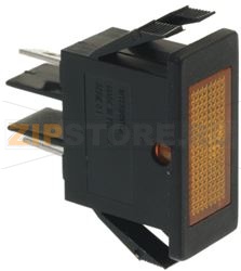 ОРАНЖЕВАЯ ИНДИКАТОРНАЯ ЛАМПА 24 В 