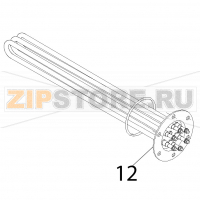 Drum resistor 12 KW Fagor AD-120