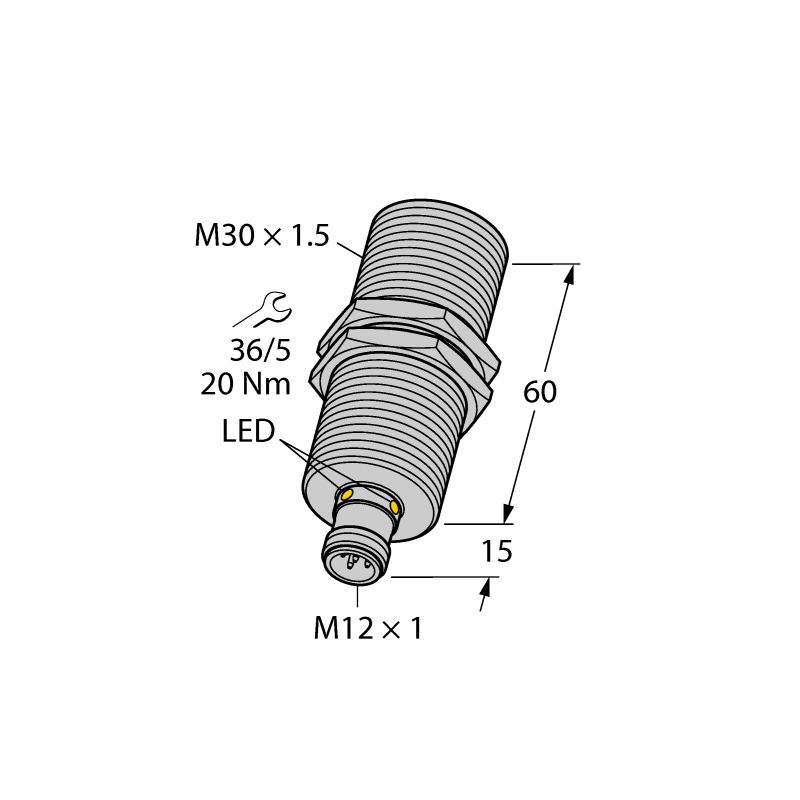 Датчик ультразвуковой Turck RU300U-M30M-LFX-H1151 