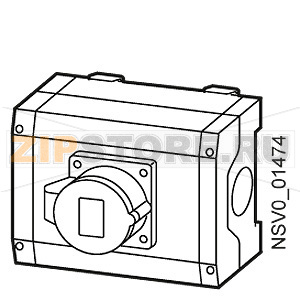 BD01-GK1X/CEE325 TAP-OFF UNIT Siemens BVP:660810 