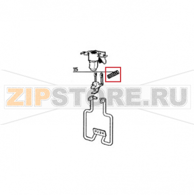 Faucet spring Ugolini HT 20/3 Faucet spring Ugolini HT 20/3

Запчасть на сборочном чертеже под номером: 15

Название запчасти Ugolini на английском языке: Faucet spring Ugolini HT 20/3