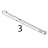 Peel/tear-off bar Zebra 96XiIII Plus