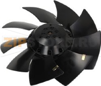 AXIAL FAN EBM A2E200 AH38-01