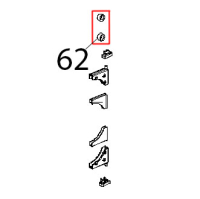 Calamita D=22.9 mm, per microporta Unox XBC 404
