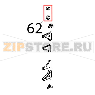 Calamita D=22.9 mm, per microporta Unox XBC 404 Calamita D=22.9 mm, per microporta Unox XBC 404Запчасть на деталировке под номером: 62
