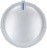 KNOB SILVER ø 55 mm