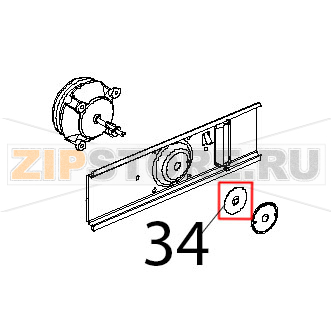 Guarnizione portamotore stamp. Unox XBC 604P Guarnizione portamotore stamp. Unox XBC 604PЗапчасть на деталировке под номером: 34