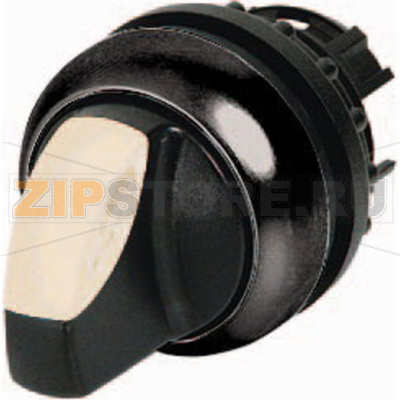 Головка переключателя, пластик, черная: 1 шт Eaton M22S-WKV 