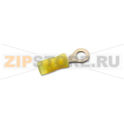 Наконечник кольцевой 0.41 мм², Ø=2.18 мм, желтый, 1 шт TE Connectivity 323912 
