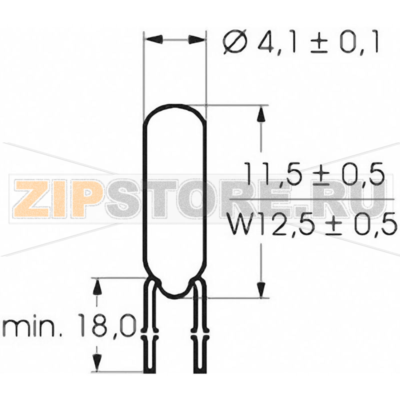Лампа 24 В, 0.96 Вт, цоколь: T1 1/4, прозрачная, 1 шт TRU Components 1590386 