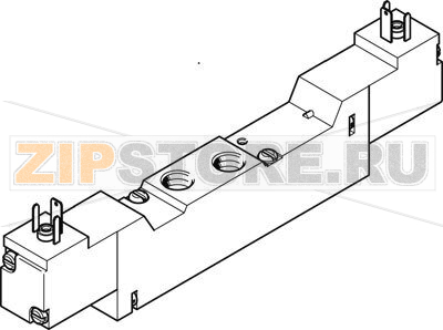 Распределитель с электроуправлением Festo MEBH-5/3B-1/8-P-B-230AC 