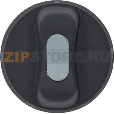 ЧЕРНАЯ РУЧКА Ø 65 ММ  0-90°C 