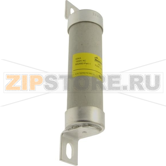 Предохранитель, 200 A, AC 1500 В, DC 660 В, 63 кА, 40x192 мм, gL/gG, BS Eaton 200A 1500V AC 660V 