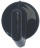 BLACK KNOB ø 50 mm