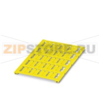 Маркировка для проводов Phoenix Contact UC-WMC 3,1 (15X4) YE