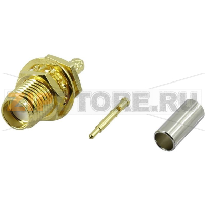 Разъем обратный SMA, 50 Ом, 1 шт TRU Components 1372241 