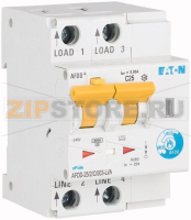 Устройство защиты от дуги, КЗ, токов утечки и перегрузки Eaton AFDD-25/2/C/003-LI/A