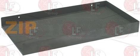 PIASTRA GAS RIGATA 400 650x350 mm 