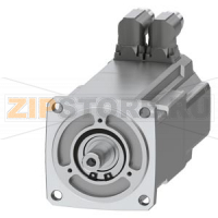 SIMOTICS S-1FK2 CT Серводвигатель М0 = 2,4 Нм; ПН = 0,57 кВт при нн = 6000 оборотов в минуту (380-480); ПН = 0,75 кВт при нН = 3000 оборотов в минуту (200-240); Степень защиты IP64; Цилиндрический вал D14 х 30 мм; Абсолютный датчик 22-бит + 12-битный Мног