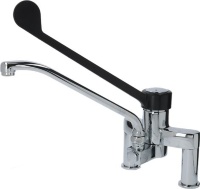 ОДНОРЫЧАЖНЫЙ СМЕСИТЕЛЬ НА ДВА ОТВЕРСТИЯ