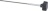 BLADE COVER T/ROD SHAFT 260 mm PITCH M6