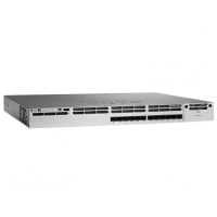 Коммутатор 12xSFP+, IP Base Cisco WS-C3850-12XS-S