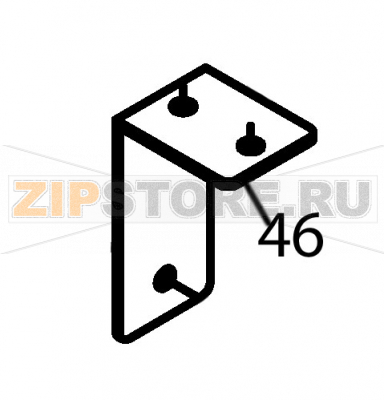 Upper anchoring rinse &#039;&#039;B&#039;&#039; Fagor FI-2700I Upper anchoring rinse ''B'' Fagor FI-2700IЗапчасть на деталировке под номером: 46Название запчасти Fagor на английском языке: Upper anchoring rinse ''B'' FI-2700I.