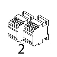 Контактор BF09, 230 В, 50/60 Гц, 25(9) A Angelo Po BX101E