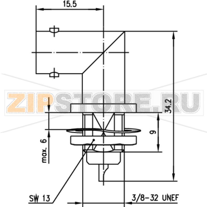 Разъем BNC, 50 Ом, 1 шт Telegärtner J01001A1235 