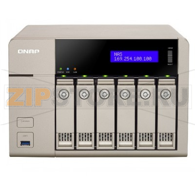 Накопитель сетевой QNAP TVS-663-4G 