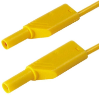 Провод испытательный 2 м, 32 A, 1000 В/AC/DC, желтый Hirschmann 934089103
