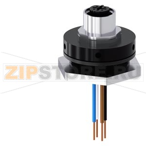 АДАПТЕР ДЛЯ ПОДКЛЮЧЕНИЯ ЧЕРЕЗ РАЗЪЕМ М12, 8-PIN, ДЛЯ РЕЗЬБОВОГО ВВОДА М25, ДЛЯ ПЛАСТИКОВЫХ КОРПУСОВ Siemens 3SU1930-0HU10-0AA0 