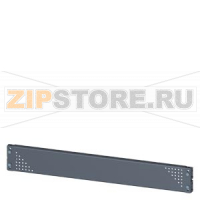 SIVACON, mounting plate, mounting with bracket, perforated, H: 100 mm, W: 800 mm, zinc-plated Siemens 8MF1180-2AM12-0