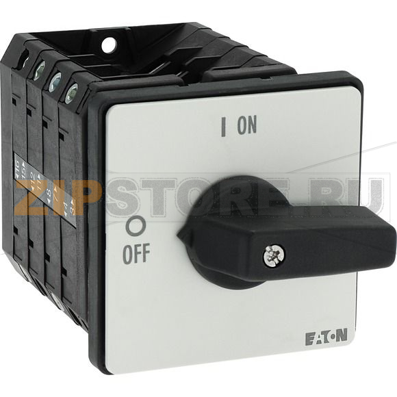 Переключатель вкл/выкл, 6-полюсн., 100 A, 90°, монтаж Eaton T5-4-15682/E 