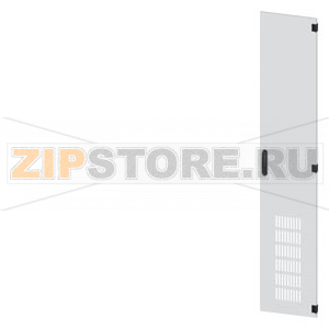 SIVACON, door, on the right, ventilated, IP20, H: 2200 mm, W: 400 mm, RAL 7035, Protection class 1 Siemens 8MF1240-2UT14-1BA2 