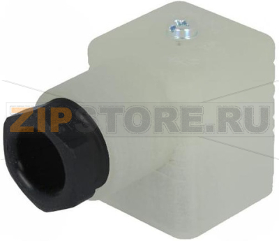 Разъем 8 А, 24 В, DIN 43650A, IP65, 3 контакта Hirschmann GDML 2011 LED 24 YE BLACK 