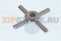 MANOPOLA CROMATA 6x6 mm