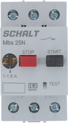 MOTOR PROTECTION 1A-1.6A 