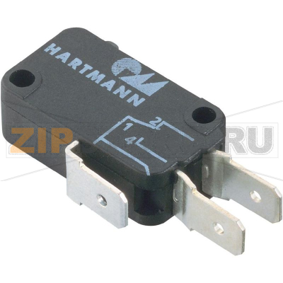 Микропереключатель 250 В/AC, 16 A, 1 x вкл/выкл, 1 шт Hartmann 04G01B01X01A 