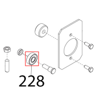 Cuscinetto carr. 6000, 2RS, R11 Sirman Palladio 350