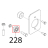 Cuscinetto carr. 6000, 2RS, R11 Sirman Palladio 350