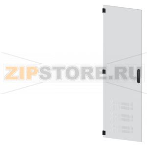 SIVACON, door, left, ventilated, IP40, H: 1800 mm, W: 500 mm, RAL 7035, Protection class 1 Siemens 8MF1850-2UT15-2BA2 