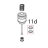 Old model bearings for frappè blender (in couples) Vema FL 2005