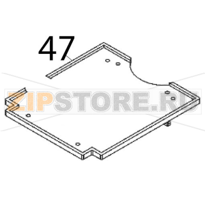 Fondino ABS Sirman TC 12 E Fondino ABS Sirman TC 12 EЗапчасть на деталировке под номером: 47
