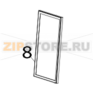 LCD 4.3&quot; TSC MX241P LCD 4.3" TSC MX241PЗапчасть на деталировке под номером: 8