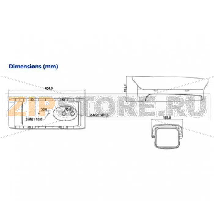 Кожух водонепроницаемый Dahua PFH610N 