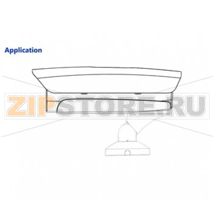 Кожух водонепроницаемый Dahua PFH610N 