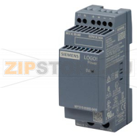 LOGO!POWER 5 V / 3 A, стабилизированный блок питания, вход: ~100-240 В, выход: =5 В / 3 A Siemens 6EP3310-6SB00-0AY0